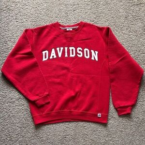 Russell Athletic Red Crewneck Sweater
